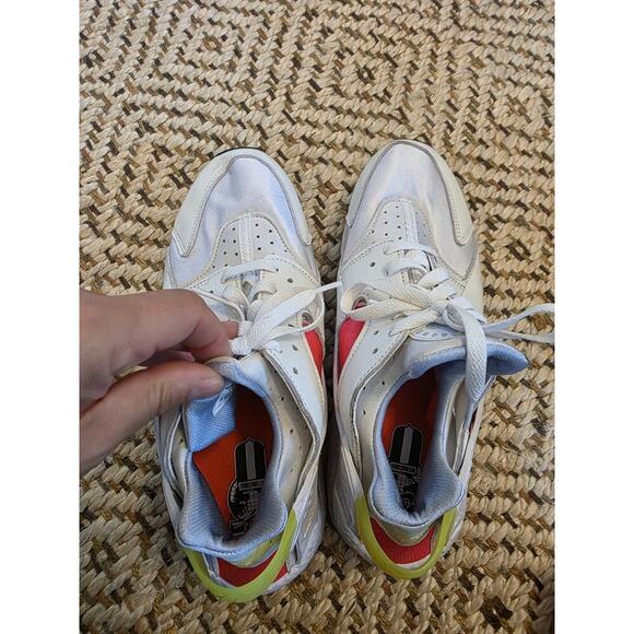 Nike Air Huarache Run Womens Size 11 White Pink Athletic Running Shoes Sneakers - Picture 8 of 16